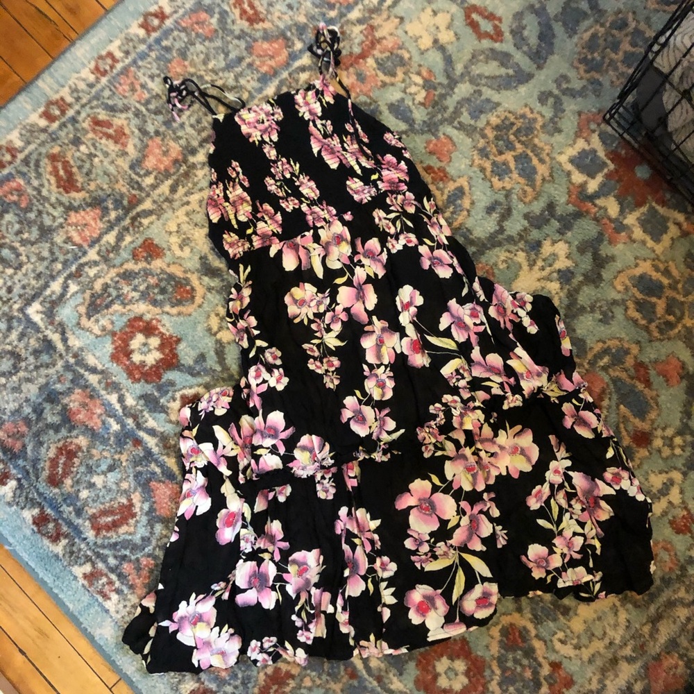 FREE PEOPLE FLORAL MAXI DRESS